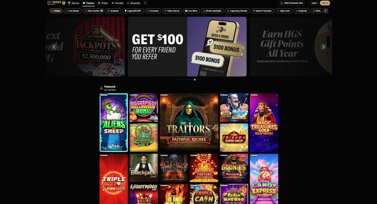 BetMGM casino bonuses
